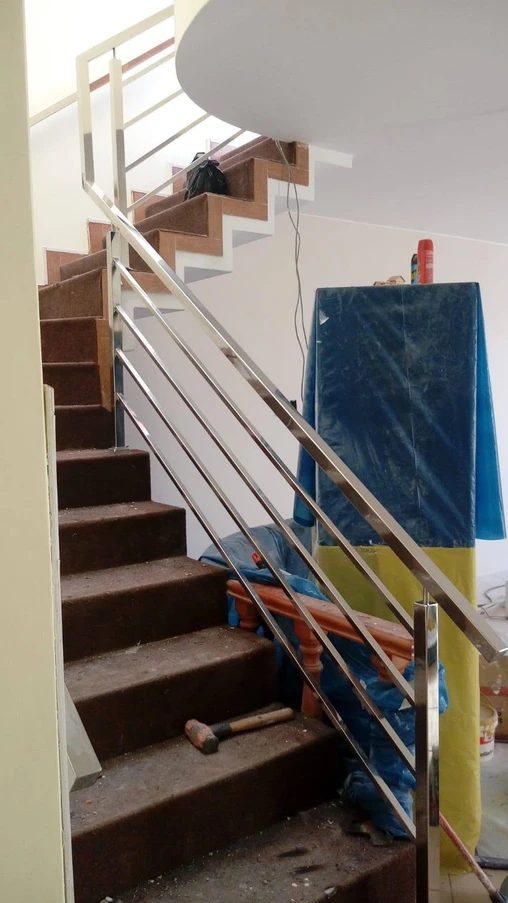Instalación en obra en acero inoxidable, Chimbote