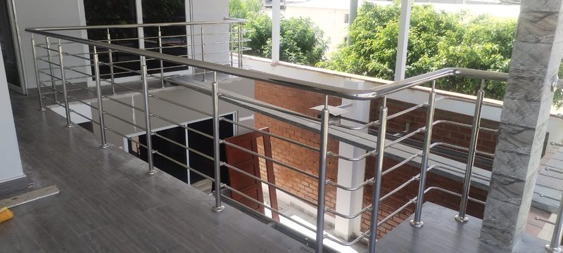 Baranda de azotea en acero inoxidable, Chimbote