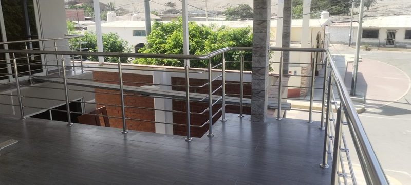 Baranda de terraza en acero inoxidable, Chimbote